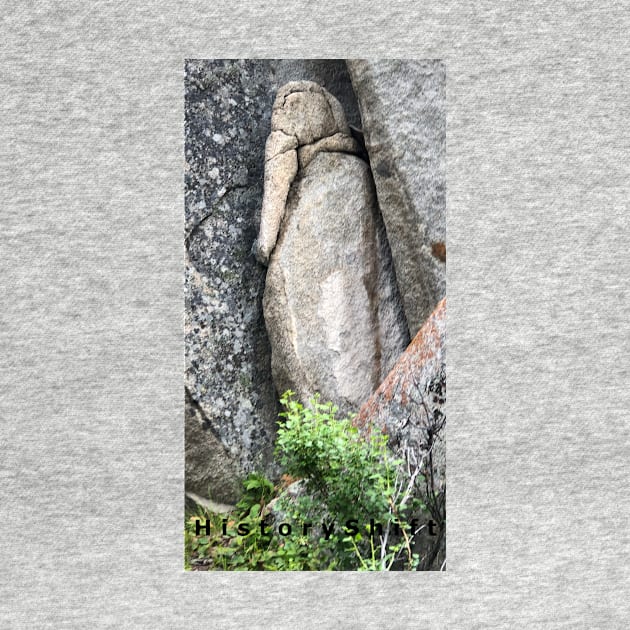 Bird in Stone Resembling Ancient Egyptian Goddess by HistoryShift